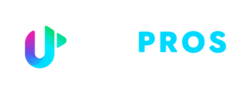 Logo Unipros horizontal pour fond foncé
